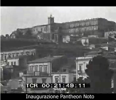 Inaugurazione del Pantheon a Noto