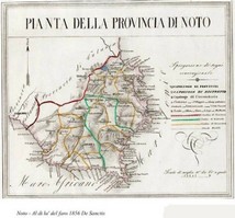 NOTO CARTOLINA POSTALE PROVINCIA 1856 AFFRANCATURA BORBONICA REGNO DUE 2 SICILIE.jpg
