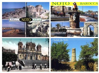 Noto in cartoline
